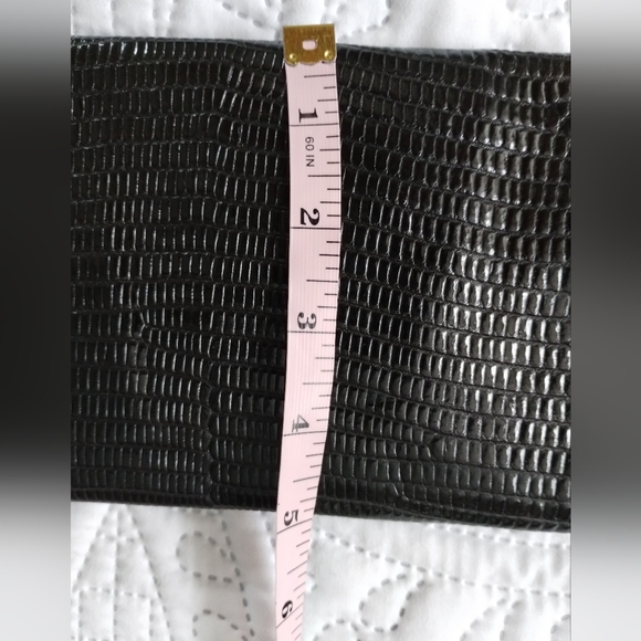 Glen Arthur Snake Skin Python Clutch - Picture 4 of 8